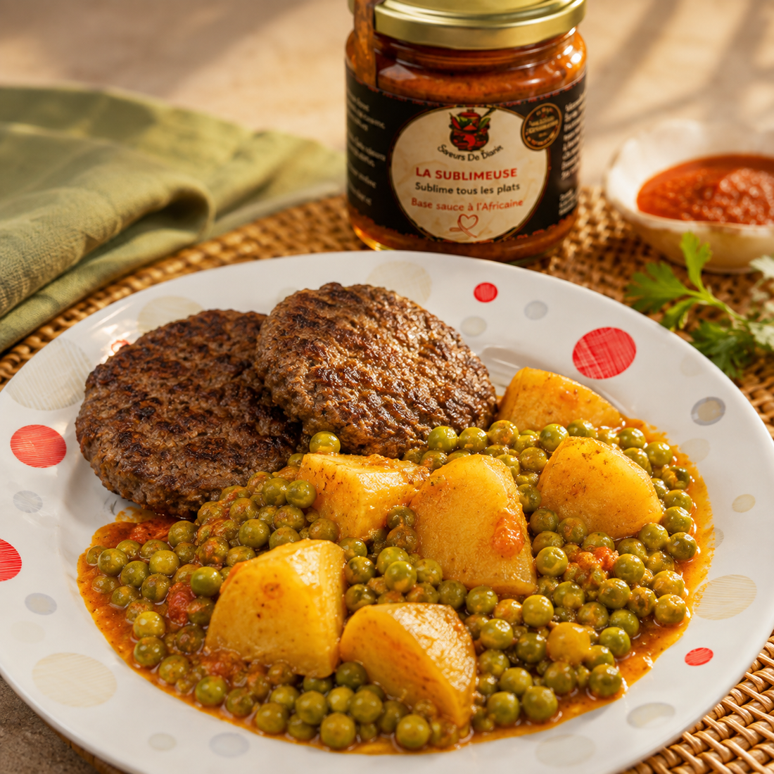 Petits pois & pommes de terre à la Sublimeuse 🌿🥔