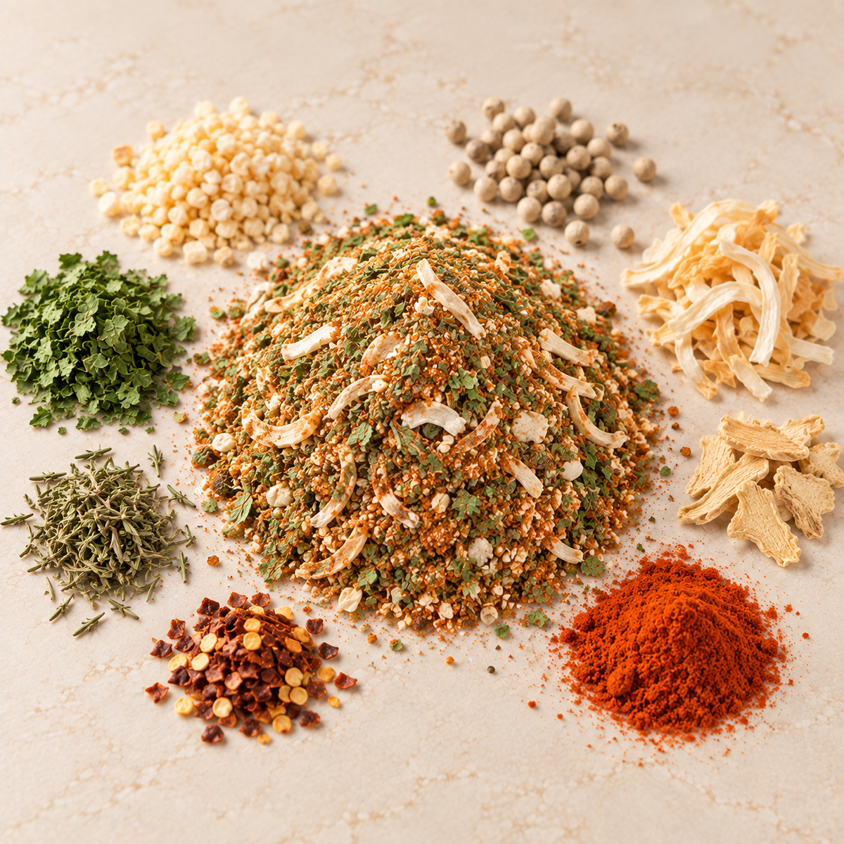 La Flamboyante – Mélange d’épices pour poulet et poisson braisés – 50 g